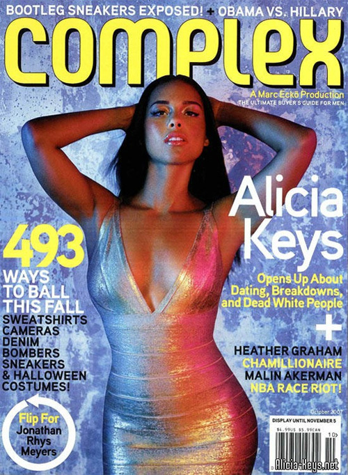Alicia Keys Covers Complex, Ebony, and Uptown Magazines!