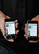 iPhone (left) and iPod Touch (right)