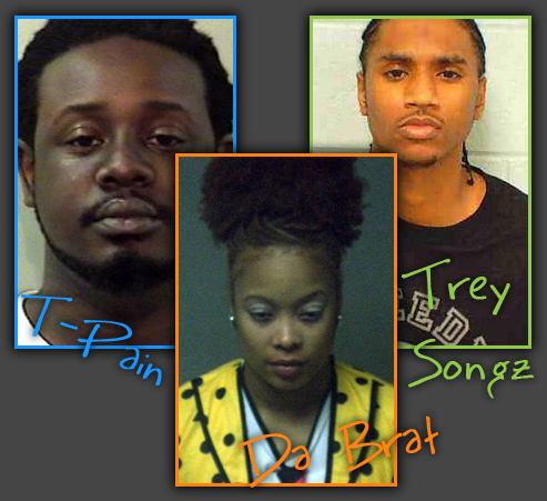 The â€œI Got Arrested Last Weekâ€ Rundown! Featuring Da Brat, T-Pain, and Trey Songz!