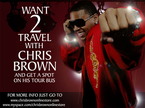 Wanna Get A Spot on CHRIS BROWNâ€™s Tour Bus??