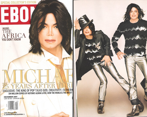 Michael Jackson Covers Ebony Magazine