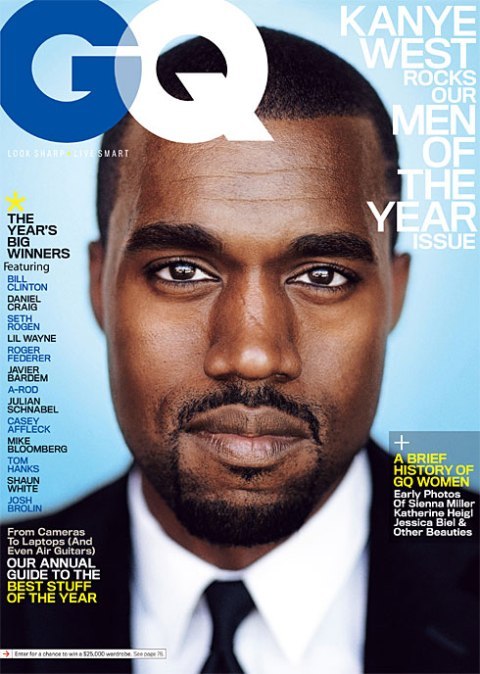 Kanye West Covers GQ Magazine