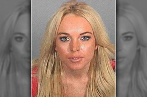 Lindsay Lohan Spends 84 Minutes in Jail!