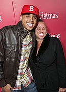 Chris Brown & (mom) Joyce Hawkins