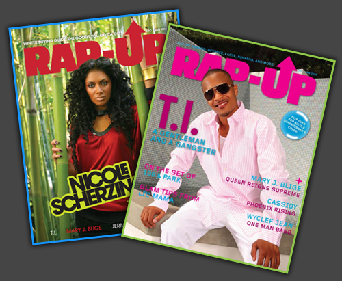 T.I. & Nicole Scherzinger Cover Rap-Up Magazine!
