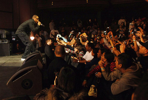 Jay-Z at the Pearl