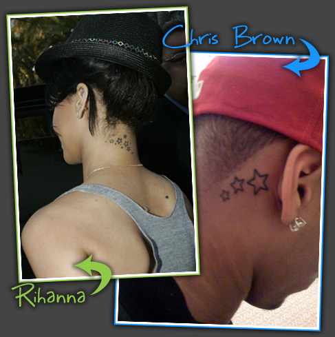 rihanna ear tattoo. Rihannaâ€™s New Tattoo Looks