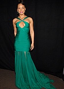 Alicia Keys backstage at the 50th Annual Grammys