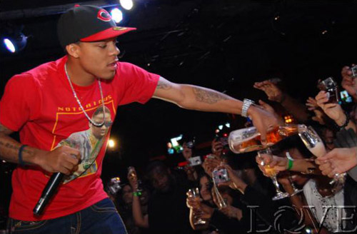 Bow Wow at his bday party in D.C.