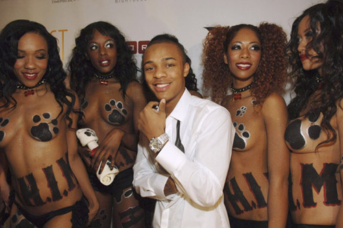 Bow Wow at his 21st bday party in Vegas