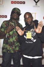 The Clipse at Bow Wowâ€™s 21st bday party in Vegas