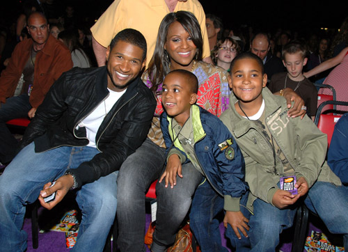 Usher and Tameka