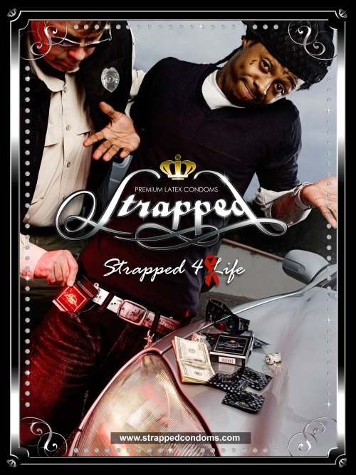 Lil Wayne Strapped Condoms Ad