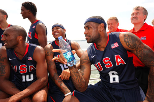 USA Basketball Team Tours New