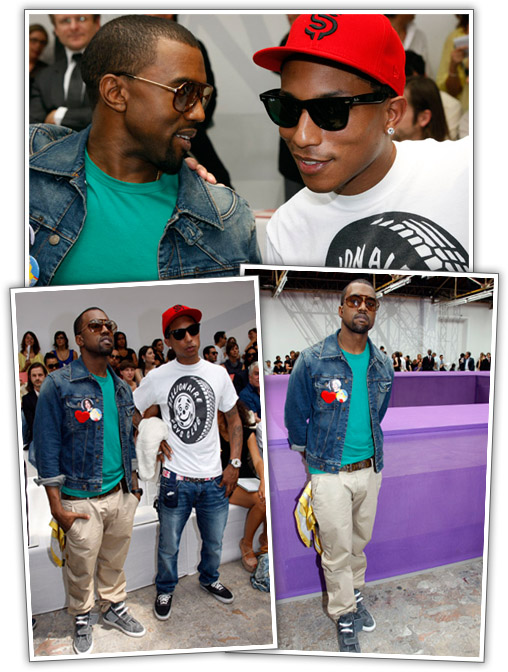 pharrell williams fashion. West // Pharrell Williams