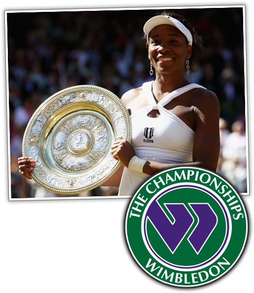 Venus Williams Wins 2008 Wimbeldon Championship