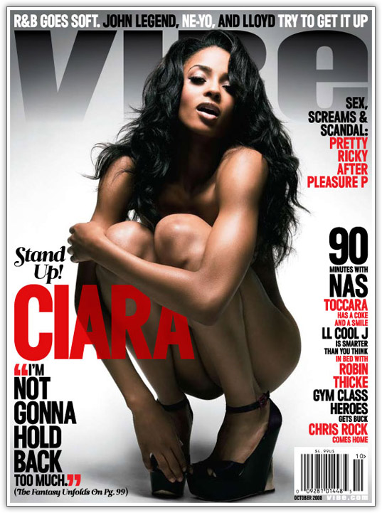 Vibe Magazine Contents Page. Ciara Covers Vibe Magazine