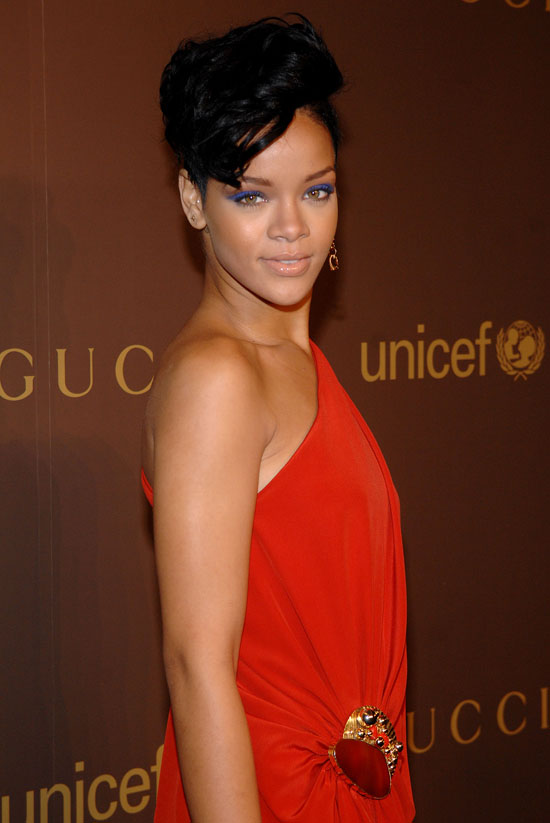 Pop singer Rihanna is the face of Gucci's Tattoo Heart accessory collection, 
