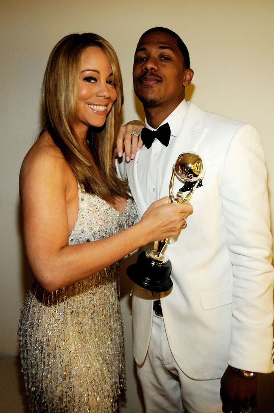 Mariah & Nick on the Red Carpet // 2008 World Music Awards