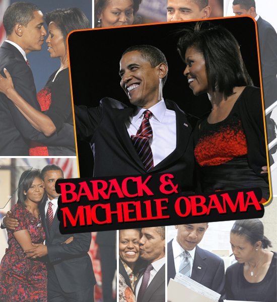 HOTTEST COUPLES OF 2008 - BARACK & MICHELLE OBAMA