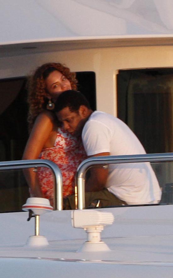 Beyonce and Jay-Z // On Vacation in St. Barts