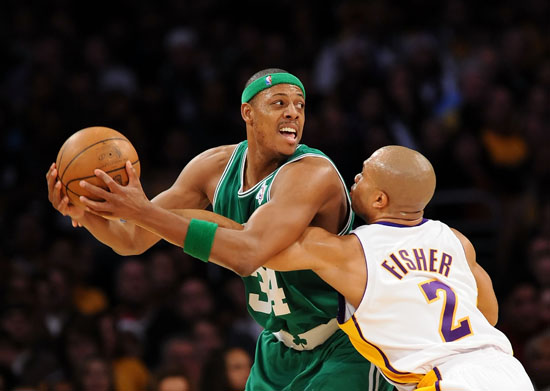 paul pierce wallpaper celtics. Paul Pierce Derek Fisher