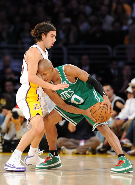 Sasha Vujacic & Ray Allen