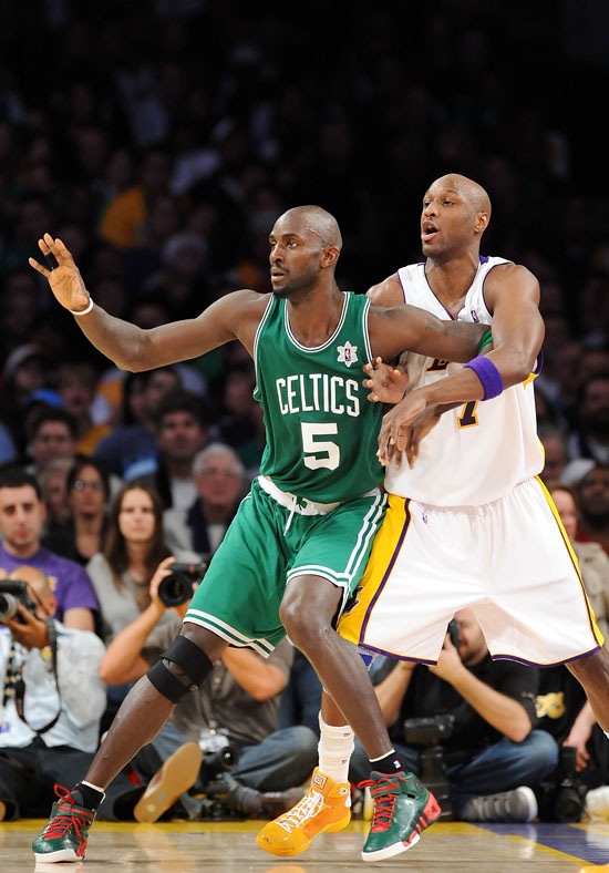 Kevin Garnett & Lamar Odom