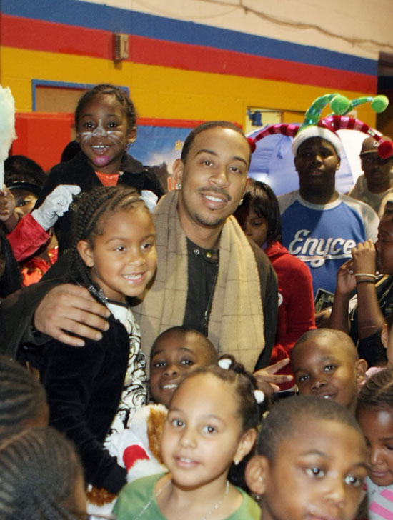 Ludacris and his daughter