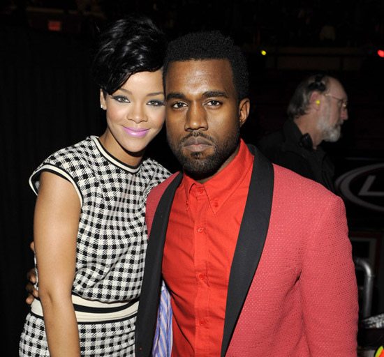 Rihanna & Kanye West // Z100 Jingle Ball 2008 (backstage)