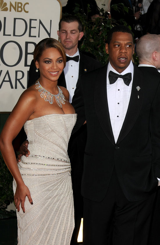 Beyonce & Jay-Z // 2009 Golden Globe Arrivals