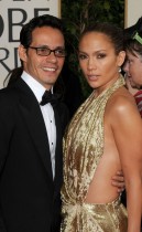 Marc Anthony & Jennifer Lopez // 2009 Golden Globe Arrivals