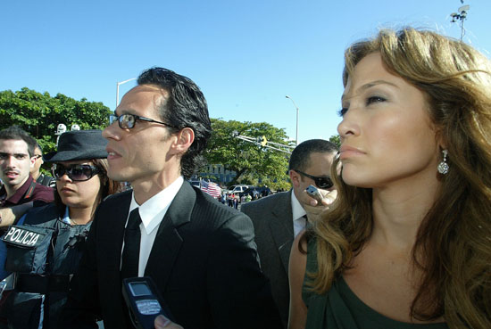 Jennifer Lopez & Marc Anthony // Luis Fortuno Inauguration in Puerto Rico