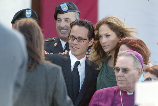 Jennifer Lopez & Marc Anthony // Luis Fortuno Inauguration in Puerto Rico