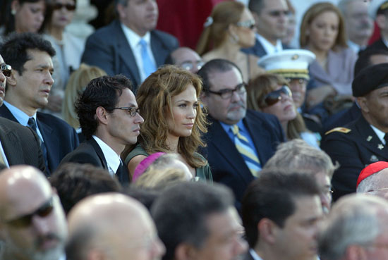 Jennifer Lopez & Marc Anthony // Luis Fortuno Inauguration in Puerto Rico