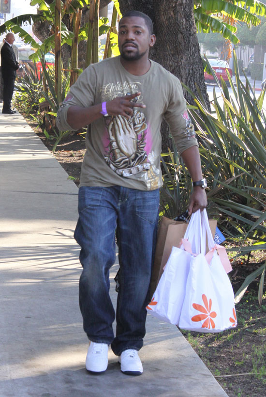 Mekhi Phifer // Shopping in Hollywood