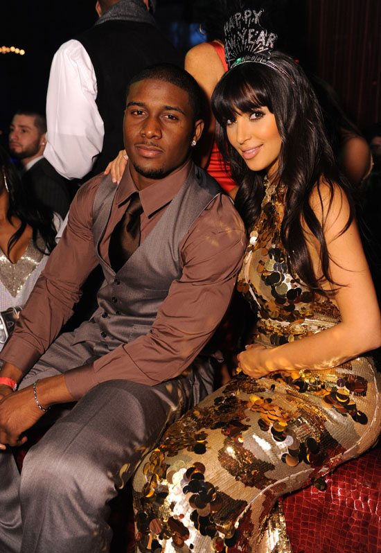 Kim Kardashian & Reggie Bush // New Years Eve 2009 Party at LAX Nightclub in Vegas