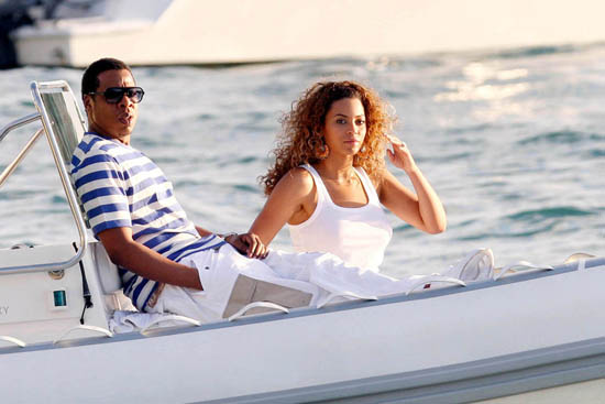 Beyonce & Jay-Z in St. Barth\'s