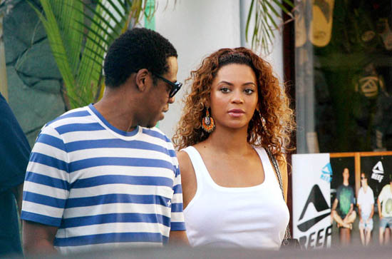 Beyonce & Jay-Z in St. Barth\'s