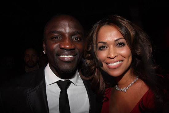 Akon & Tracey Edmonds // Young Jeezy \"Presidential Status\" Inauguration Ball