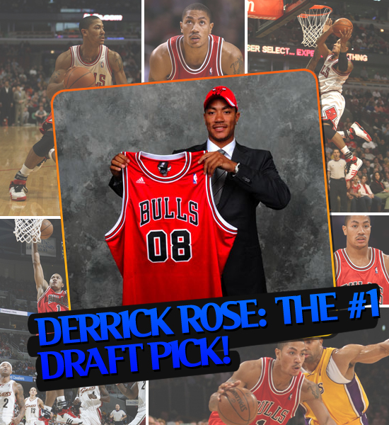 TOP MOMENTS IN SPORTS '08 - DERRICK ROSE: #1 DRAFT PICK