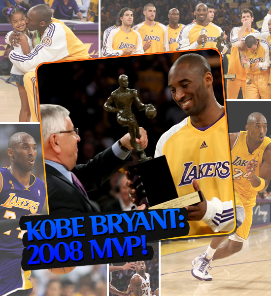 TOP MOMENTS IN SPORTS '08 - KOBE BRYANT: 2008 MVP