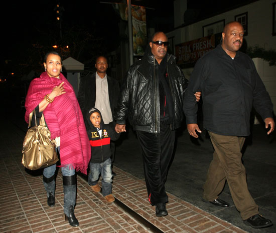 Stevie Wonder // Leaving The Grove in Los Angeles