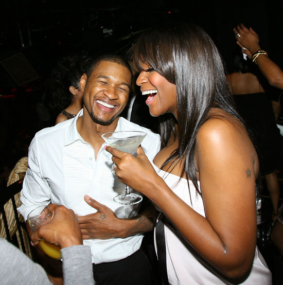 Usher and Tameka