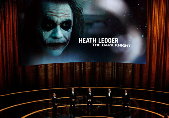 Heath Ledger (winner of Best Support Actor) - R.I.P. // 81st Annual Academy Awards Show