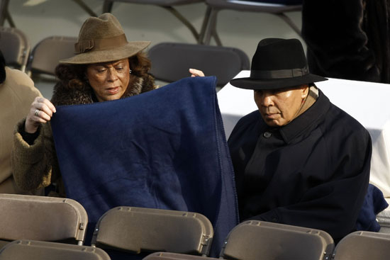 Mohammad Ali & (wife) Yolanda Ali // President Barack Obama\'s Inauguration