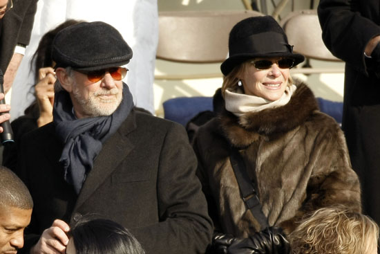 Steven Spielberg & (wife) Kate Capshaw // President Barack Obama\'s Inauguration