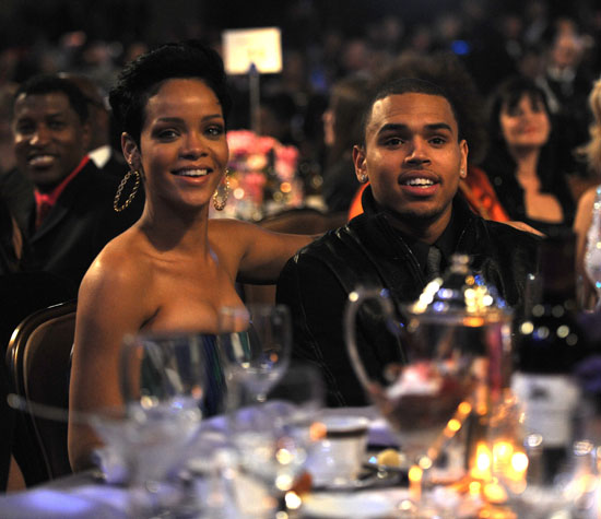 Rihanna and Chris Brown