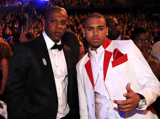 Jay-Z and Chris Brown
