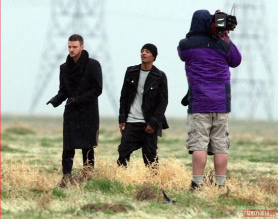 T.I. & Justin Timberlake // On location for "Dead and Gone" music video